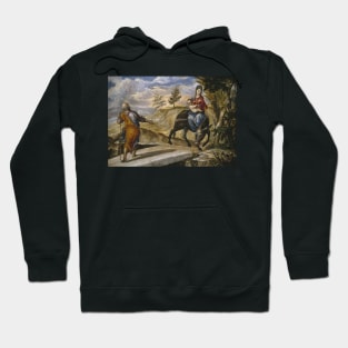 The Flight into Egypt by El Greco Hoodie